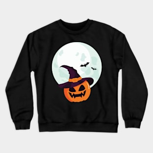 halloween pumpkin - v3 Crewneck Sweatshirt